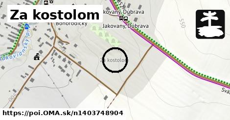 Za kostolom