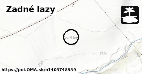 Zadné lazy