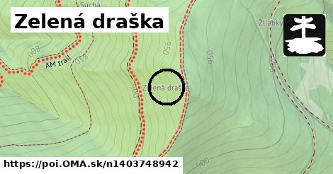 Zelená draška