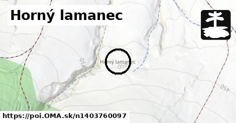 Horný lamanec