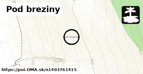 Pod breziny