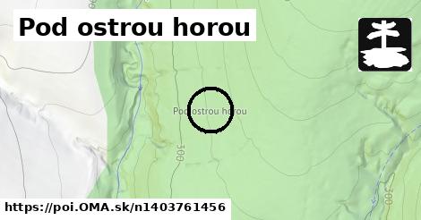 Pod ostrou horou