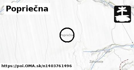 Popriečna