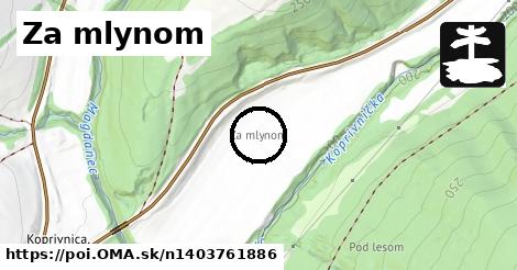 Za mlynom