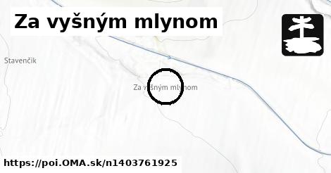 Za vyšným mlynom