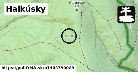 Halkúsky