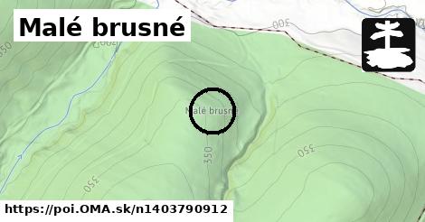 Malé brusné