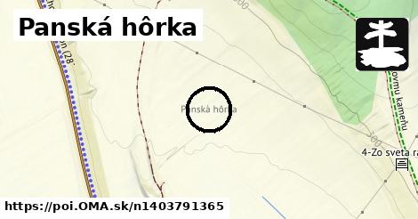 Panská hôrka