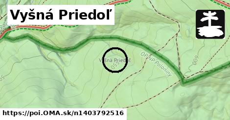 Vyšná Priedoľ