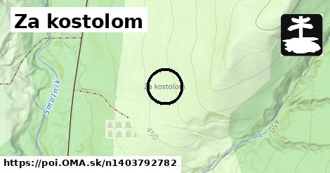 Za kostolom