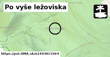 Po vyše ležoviska