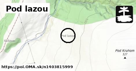 Pod lazou