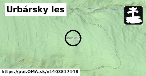 Urbársky les