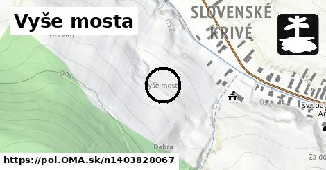 Vyše mosta