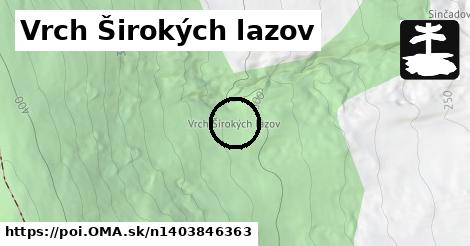 Vrch Širokých lazov