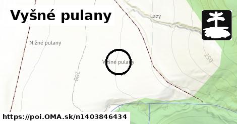 Vyšné pulany