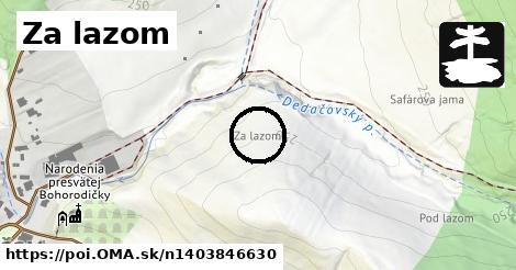 Za lazom