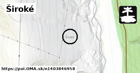 Široké