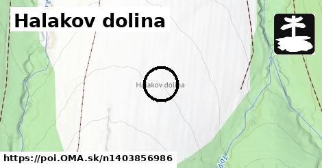Halakov dolina