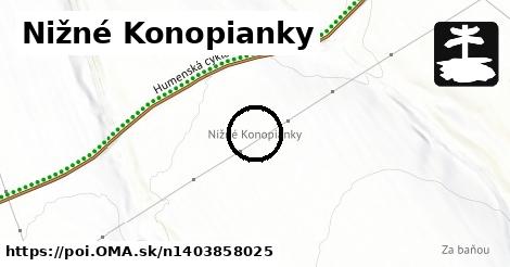 Nižné Konopianky