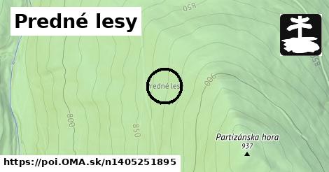 Predné lesy