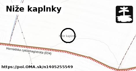 Niže kaplnky