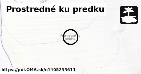 Prostredné ku predku