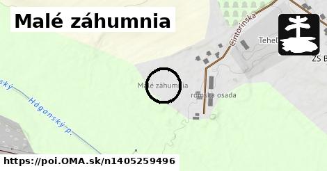 Malé záhumnia