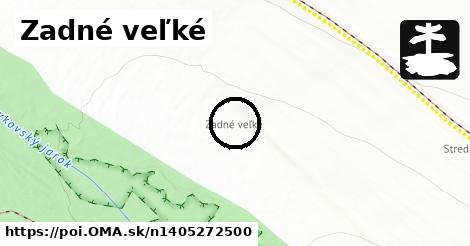 Zadné veľké