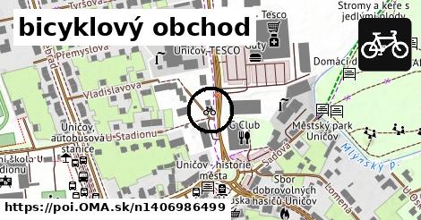 bicyklový obchod