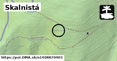 Skalnistá