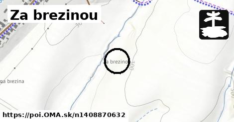 Za brezinou