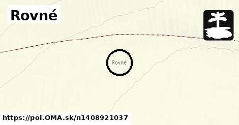 Rovné