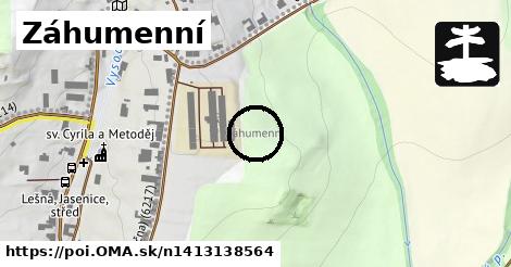 Záhumenní