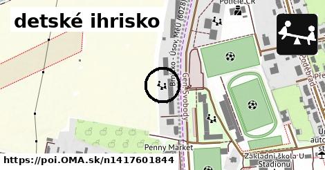 detské ihrisko