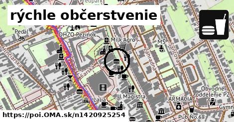 rýchle občerstvenie