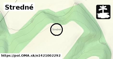 Stredné