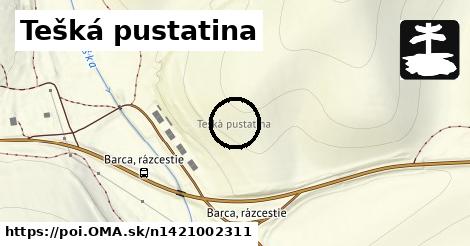 Tešká pustatina