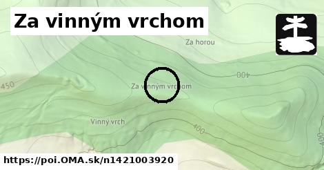 Za vinným vrchom