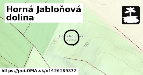 Horná Jabloňová dolina