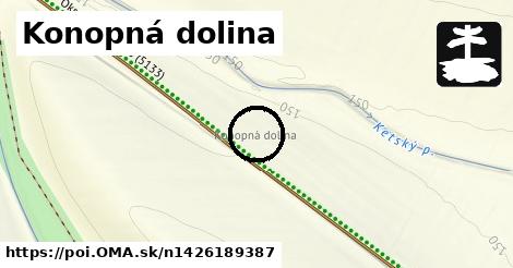 Konopná dolina