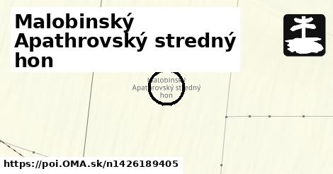 Malobinský Apathrovský stredný hon