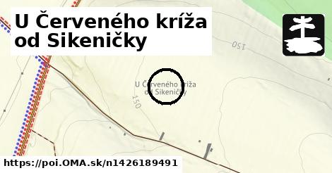 U Červeného kríža od Sikeničky