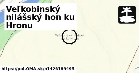 Veľkobinský nilášský hon ku Hronu