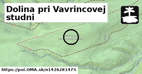 Dolina pri Vavrincovej studni