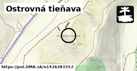 Ostrovná tieňava