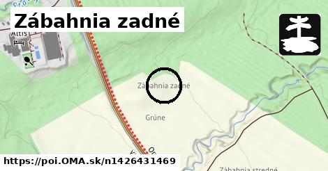 Zábahnia zadné