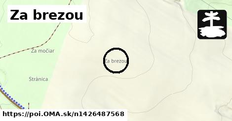 Za brezou