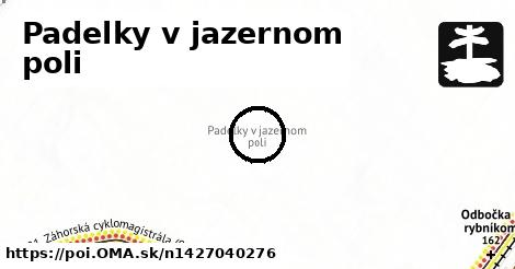 Padelky v jazernom poli