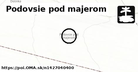 Podovsie pod majerom